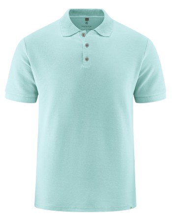Poloshirt aus Piqué-Jersey aus Hanf/Biobaumwolle Normal Fit - lake [0f827e50a417ba05110622f3b862409e]