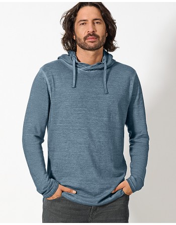 HempAge Herren Langarmshirt aus Hanf/Bio-Baumwolle – Normal Fit - dove [daca40c3c6bc5ab44daa5189d9df883c]