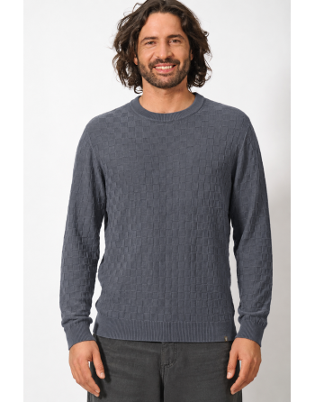 Pullover aus Hanf & Bio-Baumwolle – Casual Fit - shale [04acd6b744c5c220c2c921bf74a13e57]