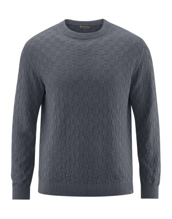Pullover aus Hanf & Bio-Baumwolle – Casual Fit - shale [e8808b6d4d5cbeaf39b288fc6b32d22b]