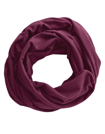 Legerer Schlauchschal Hanf/Biobaumwolle Unisex - wine [6ca1e8a18a9c9dab980e65707d06f5b0]