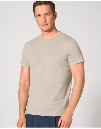 Slim fit T-Shirt Hanf/Biobaumwolle Herren - distel [f45fa0aa82fadf472a1fe10eed794bff]