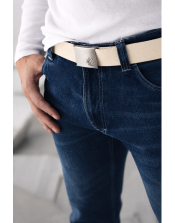Verstellbarer Gürtel aus Hanf/Biobaumwolle - One Size - nature [1607efb0a074e219937a82e711adf2d8]