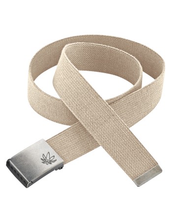 Verstellbarer Gürtel aus Hanf/Biobaumwolle - One Size - nature [c4627cc9742175705f311efeb8fa2291]