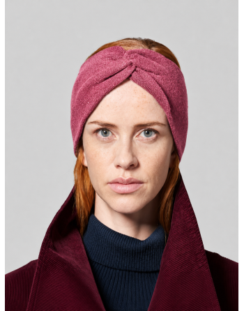Wärmendes Stirnband recycled aus Hanf/Biobaumwolle Unisex - tinto [a855ca6a39a66adb0f6919c1d094f36e]