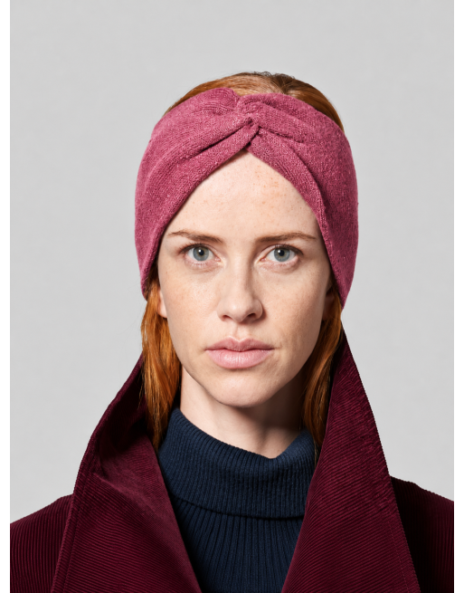 Wärmendes Stirnband recycled aus Hanf/Biobaumwolle Unisex - tinto [a855ca6a39a66adb0f6919c1d094f36e]