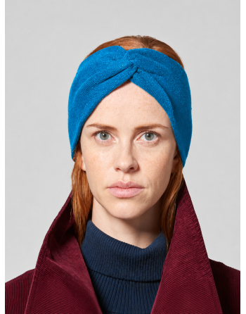 Wärmendes Stirnband recycled aus Hanf/Biobaumwolle Unisex - sea [8dc52b6172c5e881d63769c6dc059472]