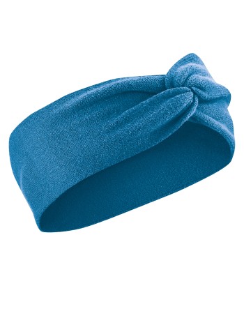 Wärmendes Stirnband recycled aus Hanf/Biobaumwolle Unisex - sea [5d8e98b17098cb487c1dc75f7f973e3c]