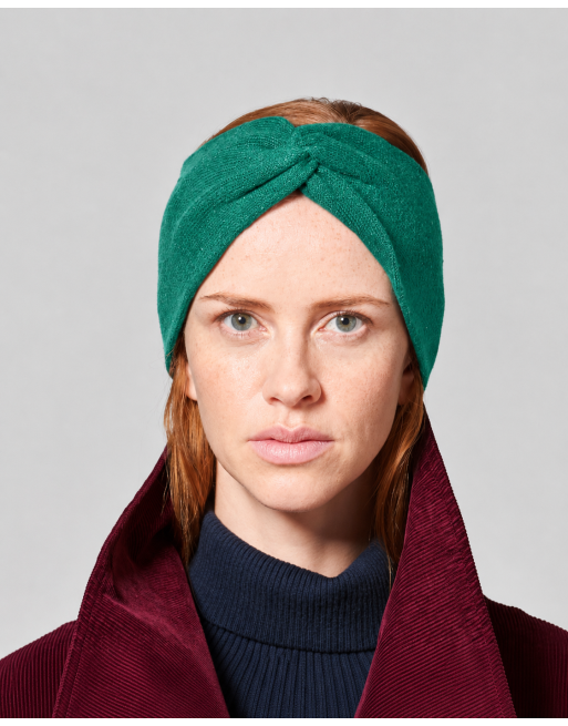 Wärmendes Stirnband recycled aus Hanf/Biobaumwolle Unisex - jungle [a746ac99d9398819edfcc3d07d6784a8]