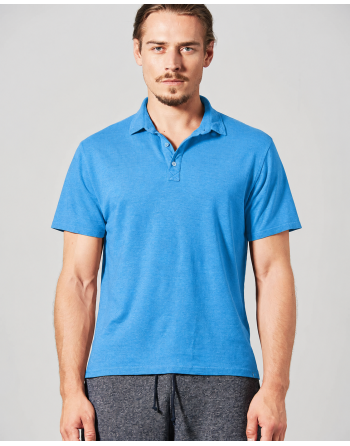 Sportliches Poloshirt aus Hanf/Biobaumwolle - Casual Fit - topaz [89853fd732bfff7fe4b50bf67ff7afd6]