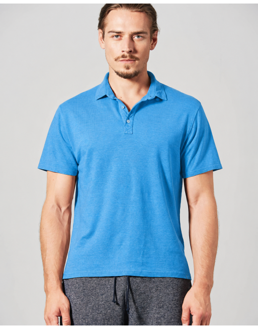 Sportliches Poloshirt aus Hanf/Biobaumwolle - Casual Fit - topaz [89853fd732bfff7fe4b50bf67ff7afd6]