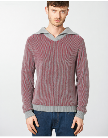 Schicker Troyer aus Hanf/Biobaumwolle - Normal Fit - tinto-mouse [d4a821a67e493a967fae2a63c8c4a23b]