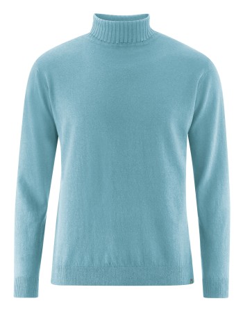 Feiner Rollkragenpullover Hanf/Biobaumwolle Normal Fit - wave [fa151c74170e0a2827d22211d2d1378a]