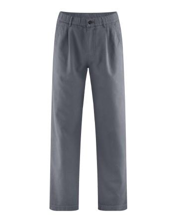 Cargohose mit Bundfalte aus Hanf/Bio-Baumwolle - shale [6b922d83a788bf735b4c5bacb5c3ccfb]