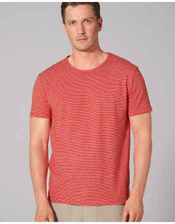 Herren Streifenshirt Hanf/Bio-Baumwolle Normal fit - magna-nature [3c28853fdc392697fcbc991ce2ded678]