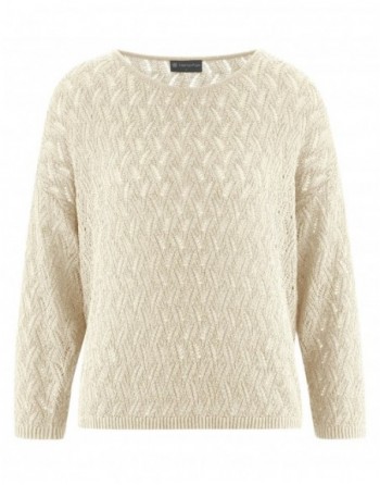 Ajouré Pullover aus...