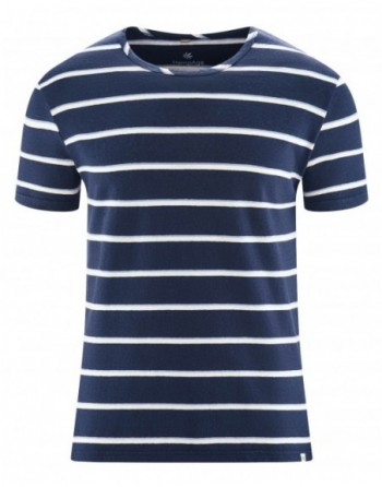 T-Shirt mit Streifen aus...