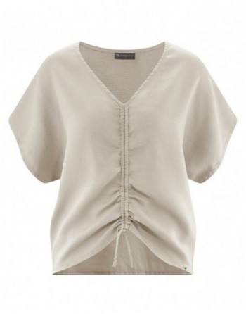 Geraffte Sommerbluse...