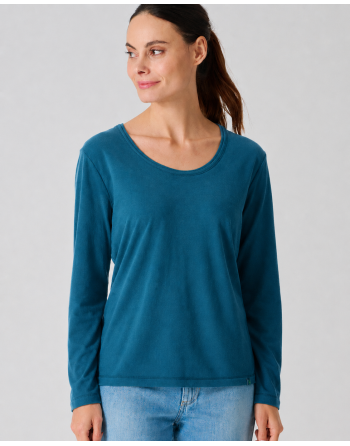 Longsleeve Damen Hanf/Biobaumwolle Casual fit - reef [2e7d01d40e318680cb18c45808510671]