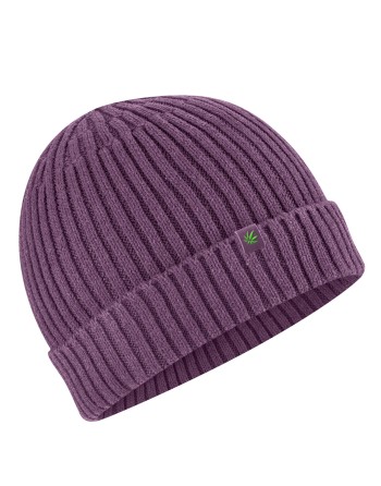 Strickmütze recycled Hanf/Biobaumwolle - amethyst [030d3fe3bc954cbf9c068c65f54589ea]