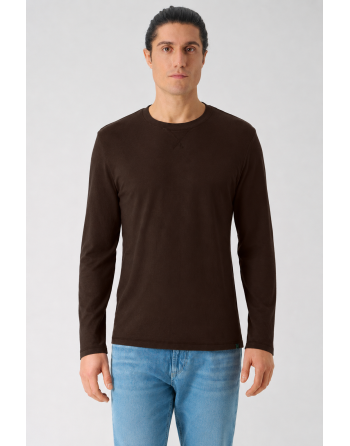 Langarmshirt Herren Normal Fit - espresso [9931599bd9d27c3cee75c087903b21b1]