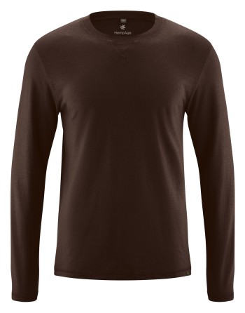 Langarmshirt Herren Normal Fit - espresso [a7c44066667410ea83690be42a44355a]