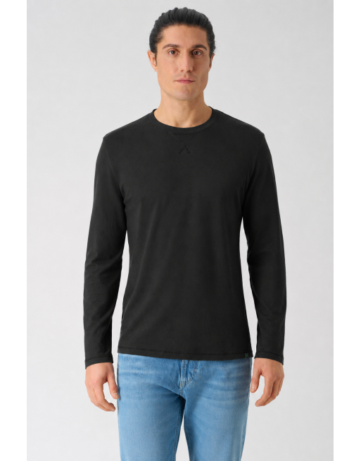 Langarmshirt Herren Normal Fit - black [84f7096631f1b151167fef80a3daf38b]