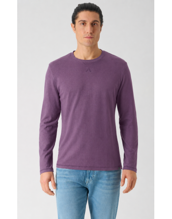 Langarmshirt Herren Normal Fit - amethyst [92f0099496dd0069b35e11ef5b645c70]