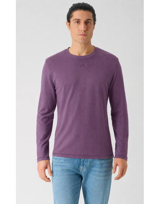 Langarmshirt Herren Normal Fit - amethyst [92f0099496dd0069b35e11ef5b645c70]