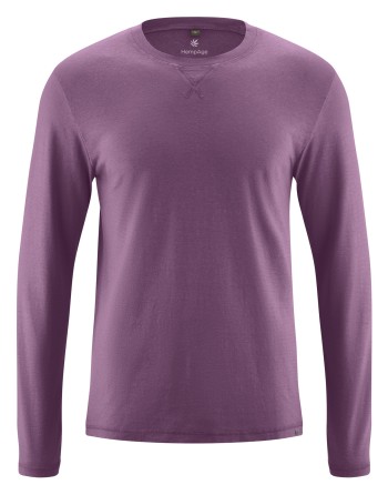 Langarmshirt Herren Normal Fit - amethyst [e9f73c864605853ee1a8ed47f08bbe14]