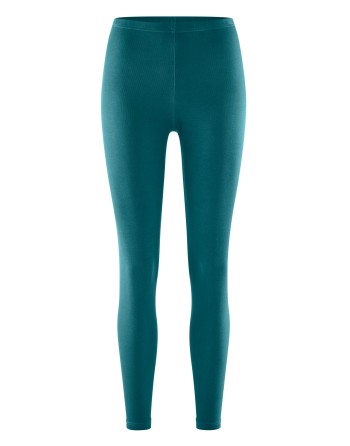 Damen Leggings Hanf-Lyocell - teal [11dd57fa15192e0e643dcd06603237f6]
