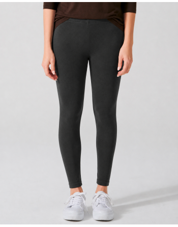 Damen Leggings Hanf-Lyocell - black [a0a78f964167a104f417ed8c09dab909]