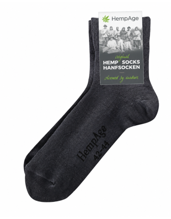 Klassische 90% Hanfsocke - black [99a7387a7b5ea7be9275c7d87dfd14c9]