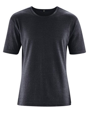 T-shirt Hanf/ Bio-Baumwolle ungelabelt - black [d89a8eff576d5f8b76c696742816ff8b]