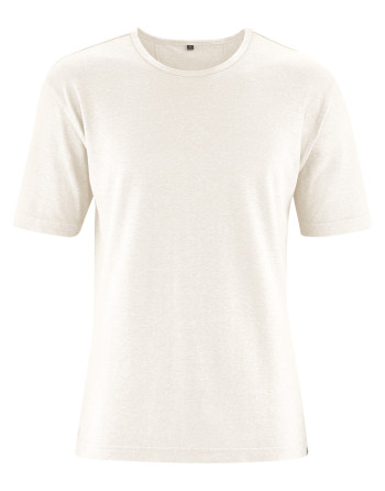 T-shirt Hanf/ Bio-Baumwolle ungelabelt - offwhite [b01264efd68e3181408c305a6cba269a]