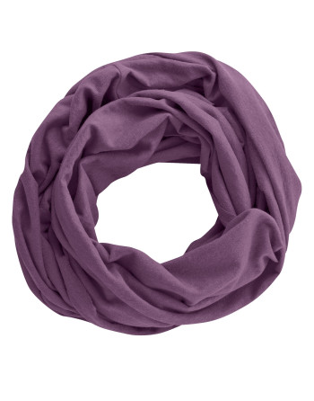 Legerer Schlauchschal Hanf/Biobaumwolle Unisex - amethyst [10f6536f43c70bb5c6e78b4628b65b31]