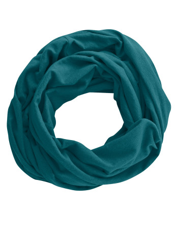 Legerer Schlauchschal Hanf/Biobaumwolle Unisex - teal [61c4b929f648ef4d2867a5c7c8f7ad96]