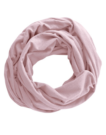 Legerer Schlauchschal Hanf/Biobaumwolle Unisex - mauve [a232f58d53081f664d81221a6ad74e79]