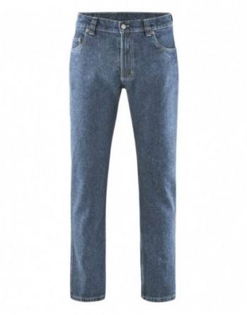 Blue Denim Jeans aus Hanf &...