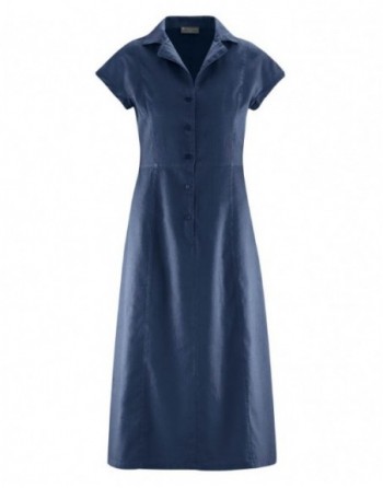 Schlichtes Hemdblusenkleid...