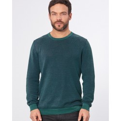 seed stitched pullover